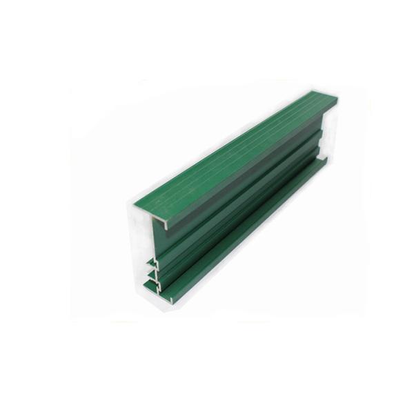 Powder Coated Aluminum Profile , Quality Light Construction Aluminium Profiles