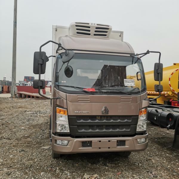 Стоградусная коробка Холодильника Коробки Van WD615.62 Reefer для грузового пикапа