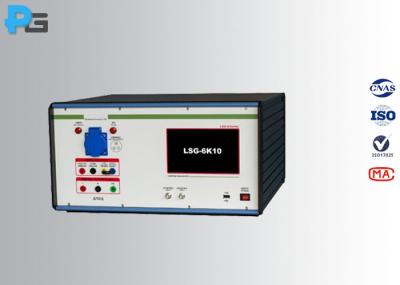300 V EMC Test Equipment , Lightning Surge Generator PLC Touch Screen