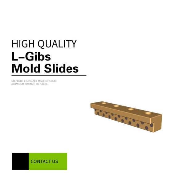 Punching Mold Solid Bronze Self Lubricating Gib Slide