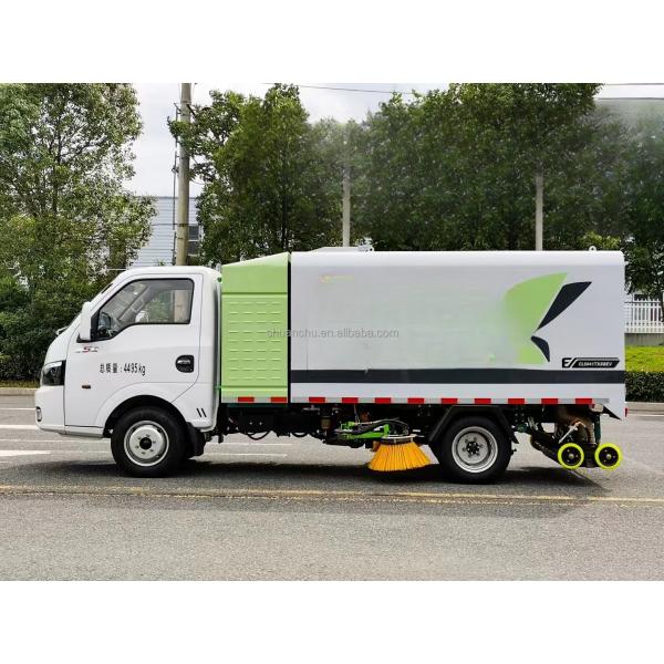 Electric 4x2 Dongfeng High Pressure Jet Water Road Washing and Sweeping Truck with Vacuum Road Sweeper