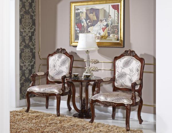800*900*1140 Living Room Sofa Chair Rose Pink Fabric Solid Wood Frame Leisure Armchair