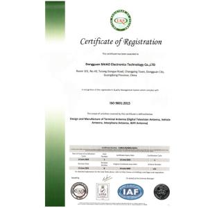 Dongguan Baiao Electronics Technology Co., Ltd. Сертификации