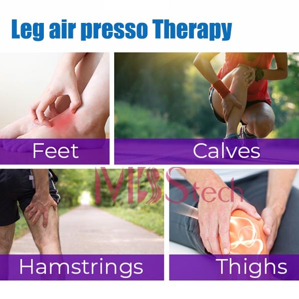 Aesthetics Pressotherapy Boots Leg Lymph Drainage Massage Machine