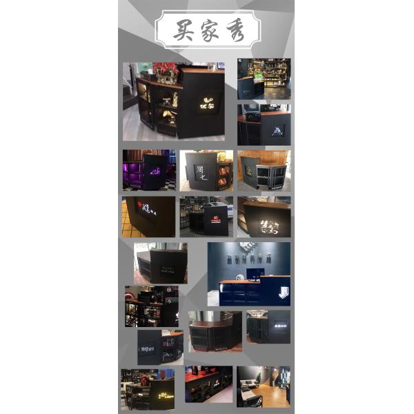 Modern Hotel Reception Desk Design with OEM ODM Accepted Front Desk Reception Counter