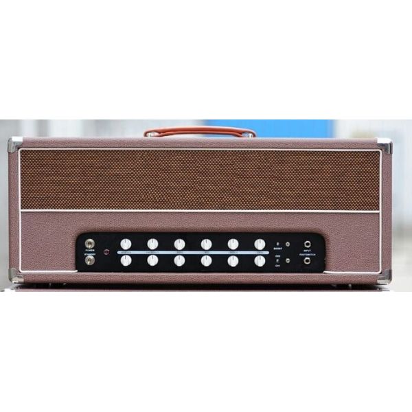 Boutique Vacuum Tube Guitar Amplifier Head, 50W with  band Separate EQ controls (Treble,Mid,Bass,Presence) effect loop