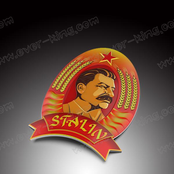 Новый конструированный ярлык медали сплава цинка головы Customed Сталина для вина