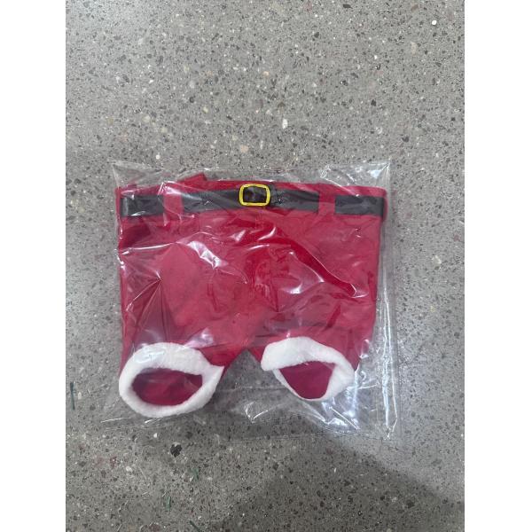 Santa Claus Pants Shaped Gift Bags for Holiday Gifts Candy Bag Christmas Decorations