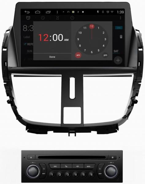 ouchuangbo car multimedia s160 for Peugeot 207 support android 4.4 gps sat nav Bluetooth phone book radio