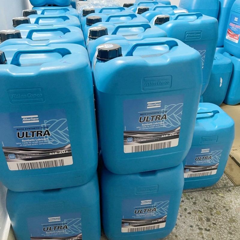 Atlas Copco 1630204120 20L RS ULTRA Original Industrial Compressor Lubricant Oil