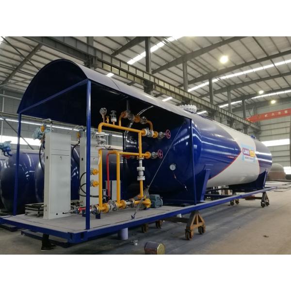 танк бензоколонки LPG пропана 20tons 20mt 40,000liters с машиной завалки цилиндра