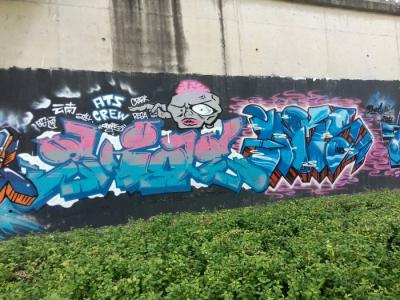 Água feita sob encomenda dos grafittis - pintura à pistola baseada não prejudicial para o armário/cerca
