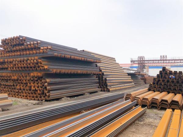 Astm Standard Larssen Steel Sheet Pile U Type For Seawalls Cofferdams