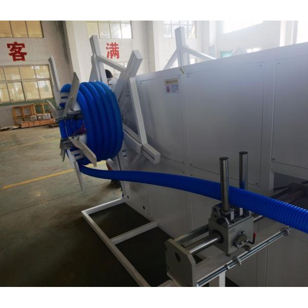 Double Wall Corrugated Pipe Extrusion Line With Siemens Inverter Electric Components