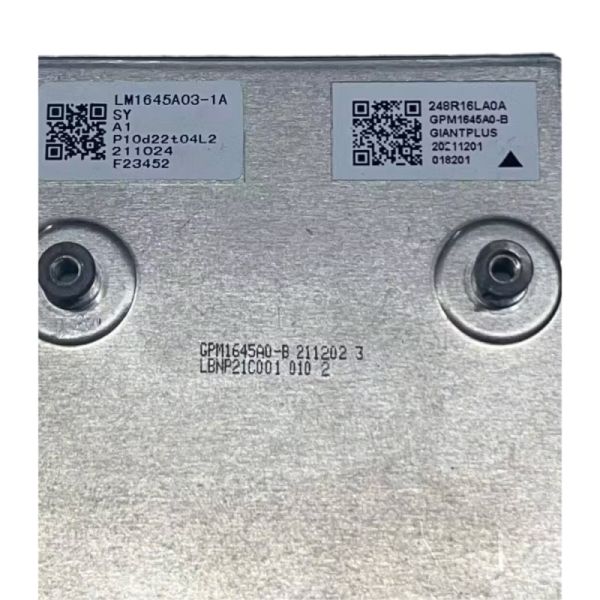 GIANTPLUS LCD Module GPM1645A0-A  GPM1645A0-B  GPM1645A0-C  LM1645A03-1A Car Display Screen Panel Replacement
