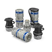 Flui o diâmetro 2.5mm que rápidos hidráulicos conectam os acoplamentos 100Mpa 6.0L/Min