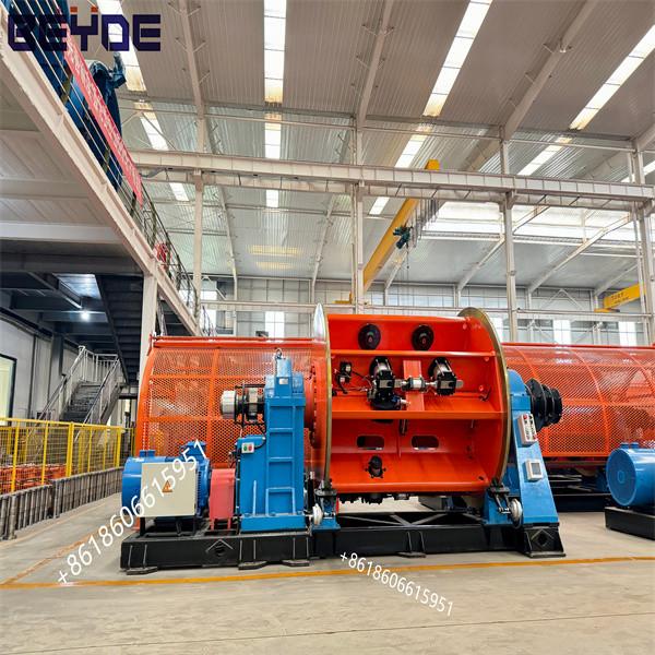 Siemens PLC Controlled Rigid Stranding Machine for Aluminum Alloy Wire Production