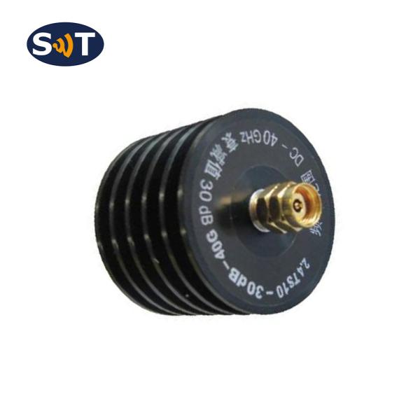 2.4 mm Attenuador 10 W Attenuadores fixais coaxial DC-40 GHz