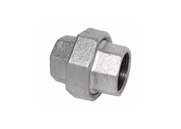 1Size Conical Din Standard Conical Joint Galvanized Malleable Iron Unions