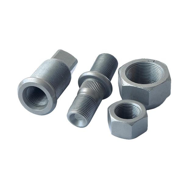 Galvanized Truck Wheel Bolts And Nuts 10.9 12.9 Grade For Mitsubishi, Isuzu 659112455 MT-119332