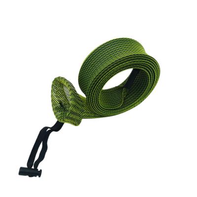 Rod Tip Protector Ice Fishing Rod Cover Braided Mesh Fishing Pole Sleeves