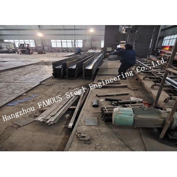 Покрашенные горячие гальванизированные профили у ребристые к форменные стальные для стандарта США ЕС строительства моста