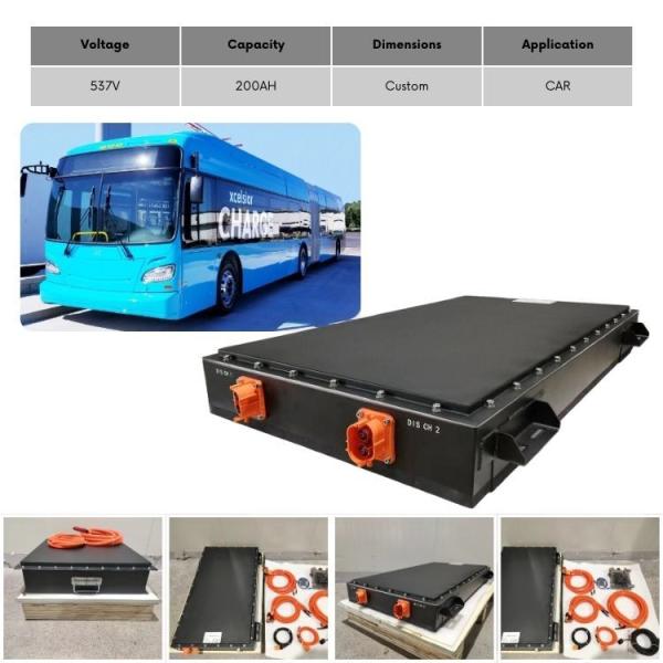 Electric Bus Battery EV LifePo4 Battery Pack 72V 96V 114V 330V 400V 537V 614V 50AH 100AH 200AH