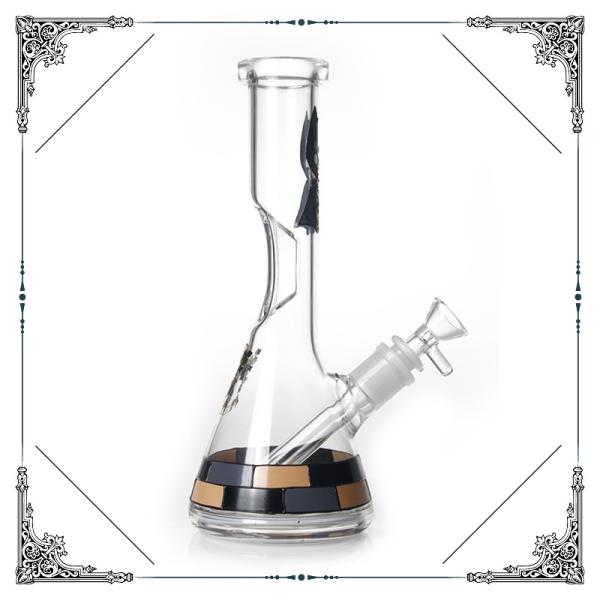 Phoenix Design Batman On Glass Smoking Water Pipe Heady Glass  Beaker Bong Hookah Pipes