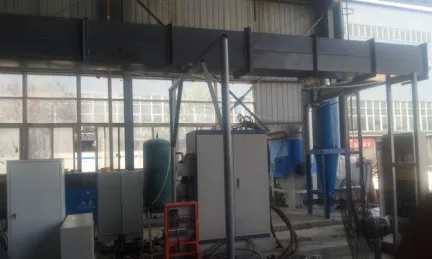 3PE Coating Production Line for Steel Elbow Pipes 426-820mm Dia
