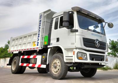 White SHACMAN Light Dump Truck L3000 4X2 300hp Euroll White Dump Truck