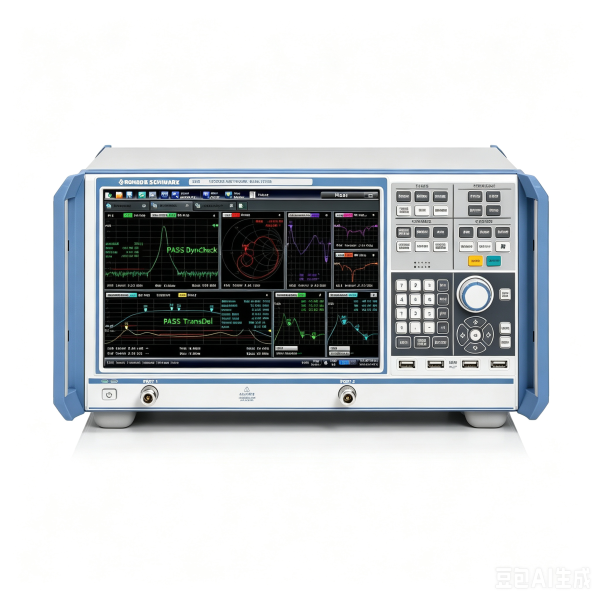 R&S ZNB8 2-Port Vector Network Analyzer with 9 kHz to 8.5 GHz Frequency Range, 130 dB Dynamic Range, and Type N Connectors