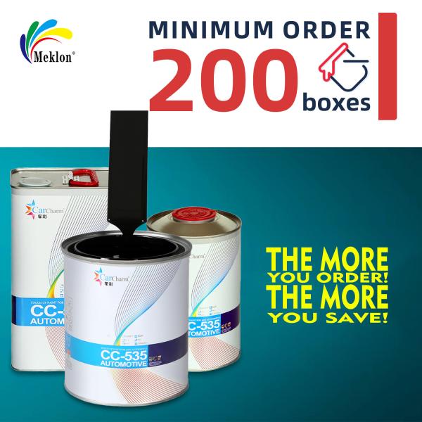 1K 2K Автомобильная распыльная краска Цветовые красители Серебро MSDS Анти-УФ Автомобильная отделка краски