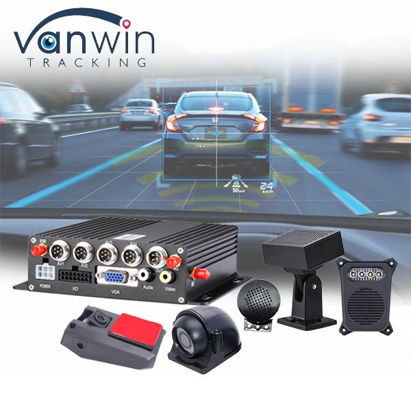 4ch 4G suivi en direct des images Surveillance de la fatigue du conducteur SD mobile cctv DVR avec ADAS DSM BSD
