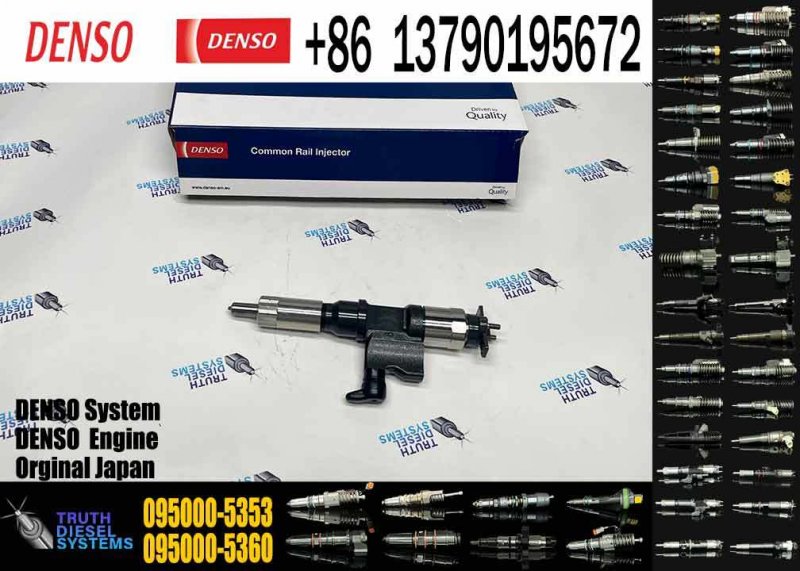Fuel Injector Assembly Model 4hk1 095000-5353 8-97601156-1 Injector 095000-5344 8-97602485-6 Made China Factory