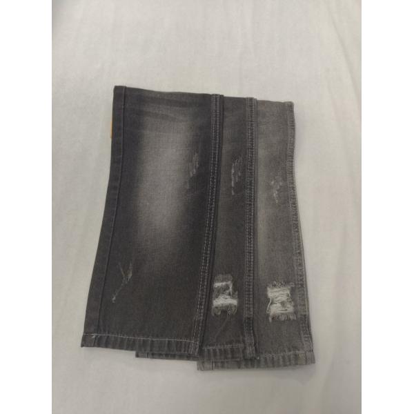 70% Algodón 23% Rayón 7% Poliéster Tejido Denim 9.3oz Negro Blanco