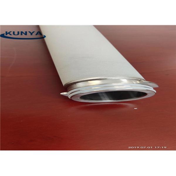 0.5um Cartridge 1mm Titanium Sintered Metal Powder Filter Chemical Industry