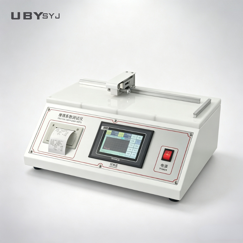 UP-5017 COF Tester Coefficient of Friction Tester with High-Precision Load Cell and Stepper Motor Drive System Compliant with ASTM D1894 ISO 8295