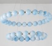 На заказ Гостиная Люстра Ресторан Гостиница Лобби Жемчужная Ожерелье Люстра