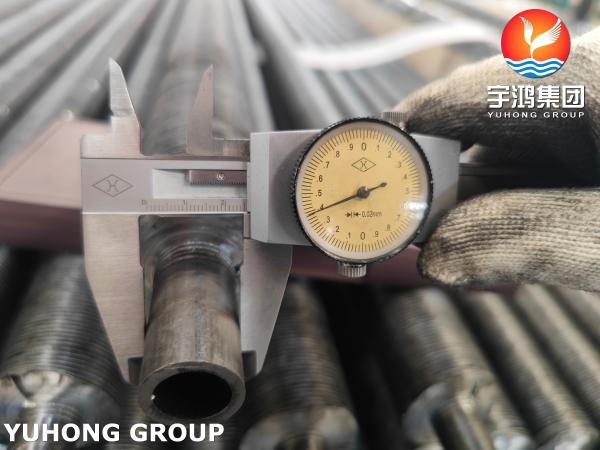 Embedded Fin Tube SA210 GR.A1 Enhanced Heat Transfer For Power Generation