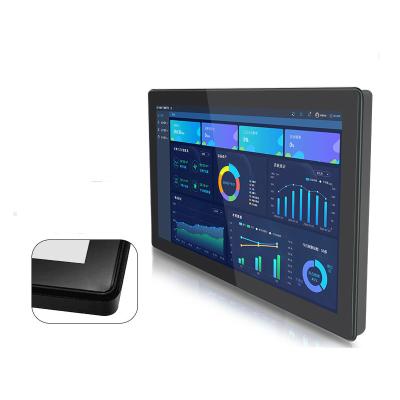 Alumínio 14 polegadas embutida Grade Industrial touch screen Computador sem ventilador