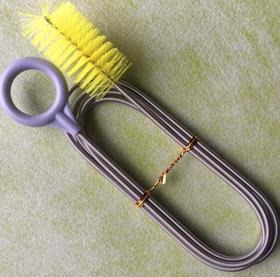 Aquarium Tank CPAP Cleaning Brush / Trombone Cleaning Brush Fit Glass Pipe Tube