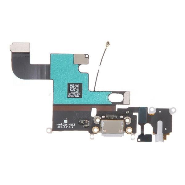 For OEM Apple iPhone 6 Charging Port Flex Cable Ribbon Replacement - Light Gray