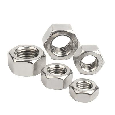 ASME B18.2.2 1 2 13 porcas M8 A2 70 de aço inoxidável da linha 18-8 de UNC