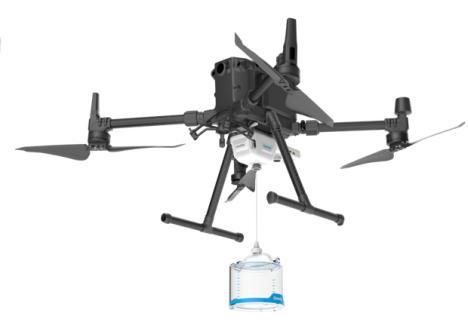 Remote Operation UAV Flow Measurement System monitoring With Real Time Data