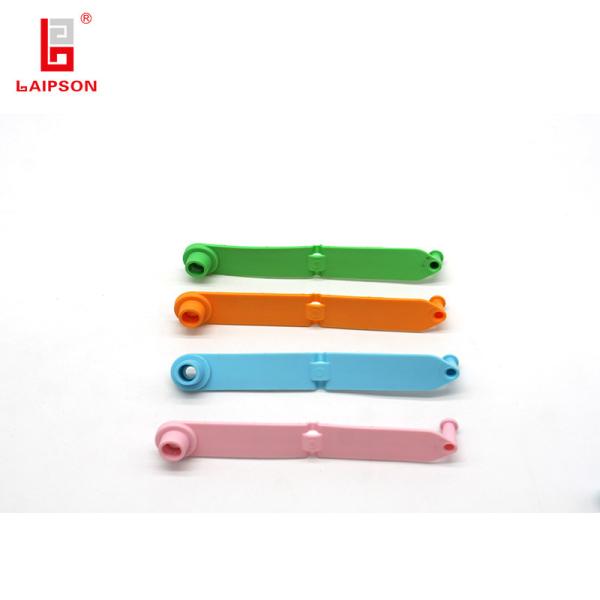 120mm Z Shaped One Piece Livestock Ear Tags For Sheep Goats Ovine Tracking