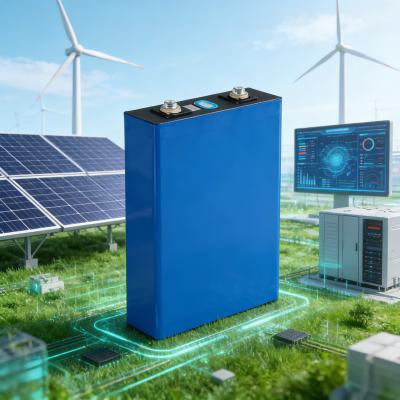 Lishen 202Ah 3.2V LiFePO4 Battery Cell for Solar System RV Boat Golf Cart China Shipping