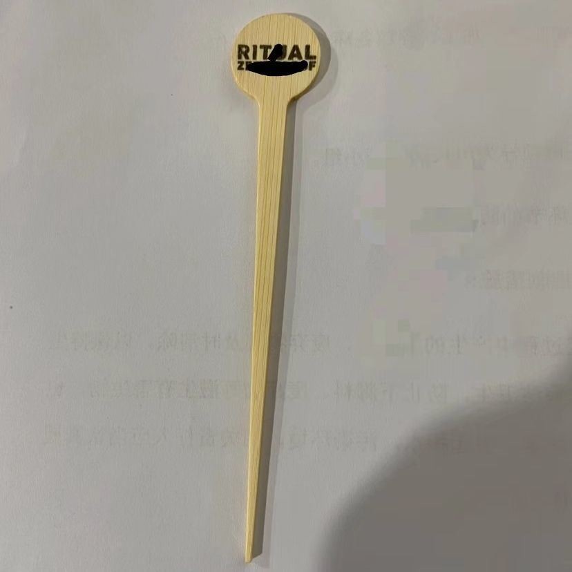 Advantageous Eco-Friendly Multi Color Bamboo Coffee Stirrer with Custom Size and Logo
