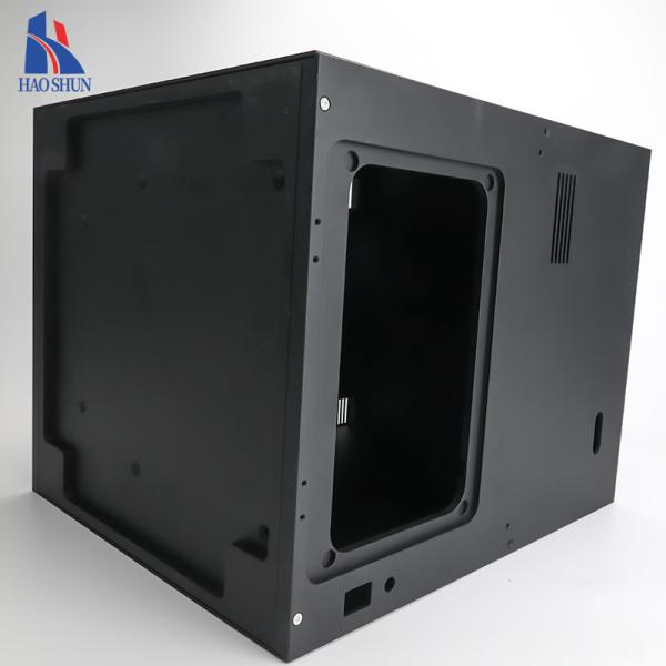 OEM Precision CNC Machining Parts Anodized Black Of Aluminum Sheet Metal Rapid Prototype