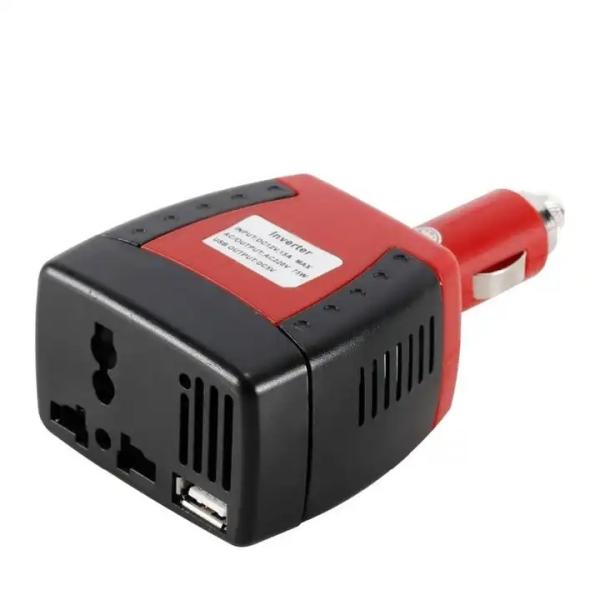 Smart Quick Usb Charger 24V Dc To 220V Ac 75W Car Inverter Regenerative Braking Electric 75W Car Power Inverter With Usb