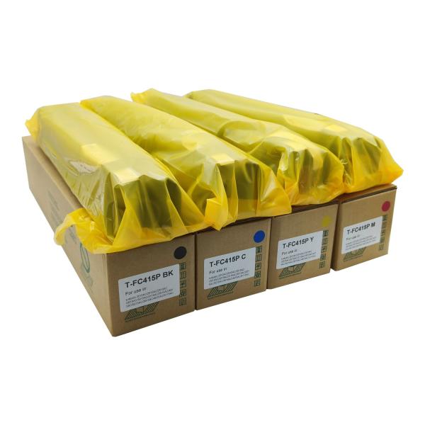 Laser Toner Cartridge T-FC415P For Toshiba E-Studio 2010AC 2510AC 2515AC 3015AC 3515AC 4515AC 5015AC T-FC415P TFC415P 4-Pack CMYK